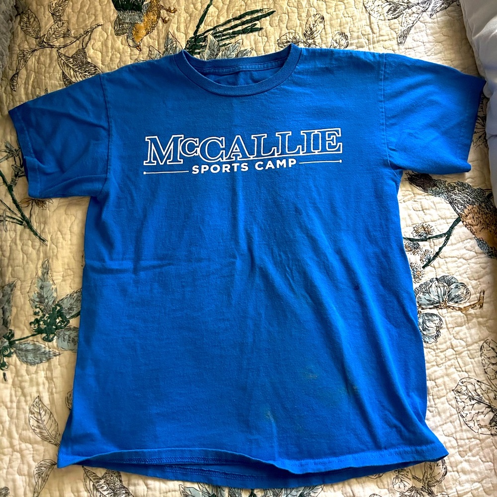 OVER 60% OFF Mccallie sports camp no fill t shirt great for back to school